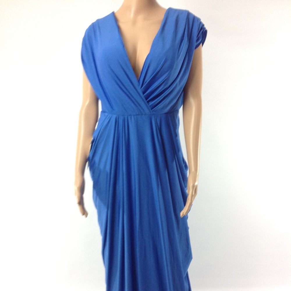 Adoring Dress Womens Dress Maxi Stretch Vneck
